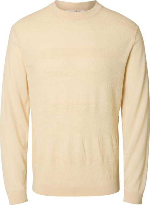 Selected Homme 100% Merinowoll Pullover mit Rundhalsausschnitt