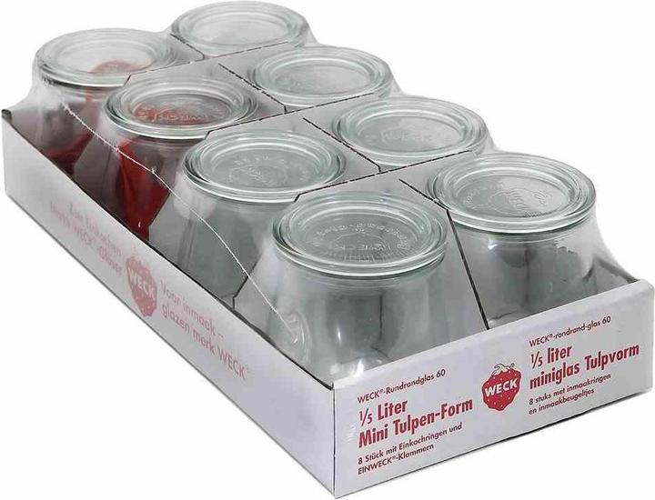 Actual product image Weck Tulpenform (8 pcs., 0.22 l)