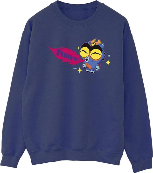 Disney Big Hero 6 Baymax Fred Fired Up Sweatshirt (XXL)