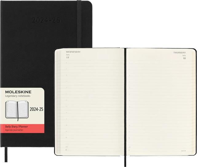 Actual product image Moleskine Daily calendar (A5, English)