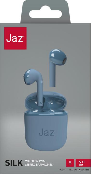 Actual product image JAZ Silk - True Wireless Stereo earbuds (No noise cancelling, 5 h, Wireless)