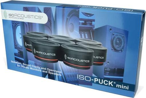 Produktbild Isoacoustics ISO-PUCK MINI studio monitor isolatie (8 stuks)
