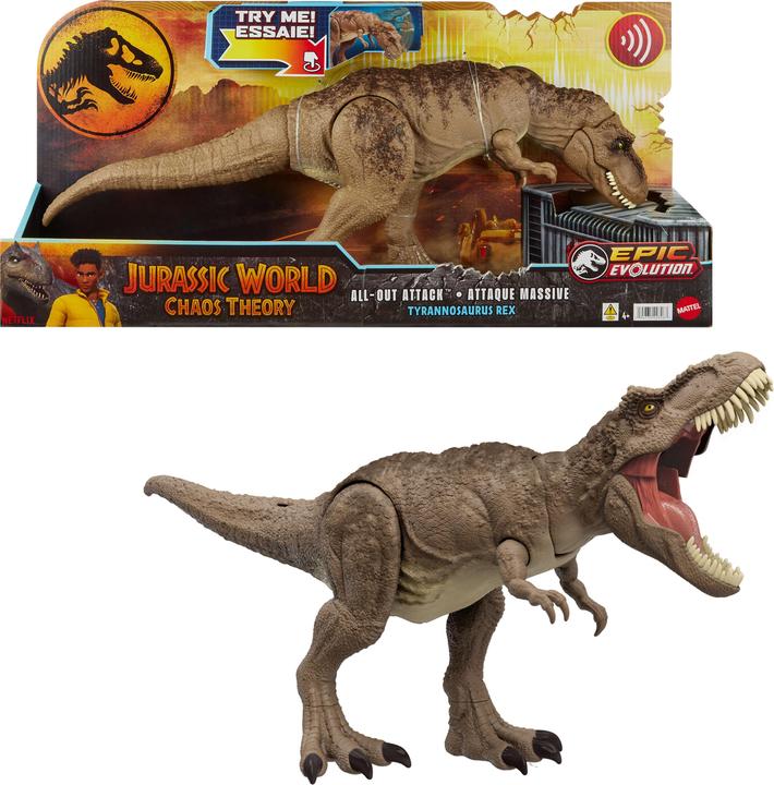 Actual product image Jurassic Park Dino Trex Jworld