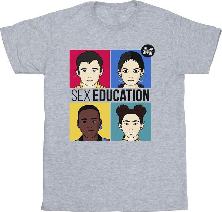 Netflix Sex Education Teen Illustrated TShirt