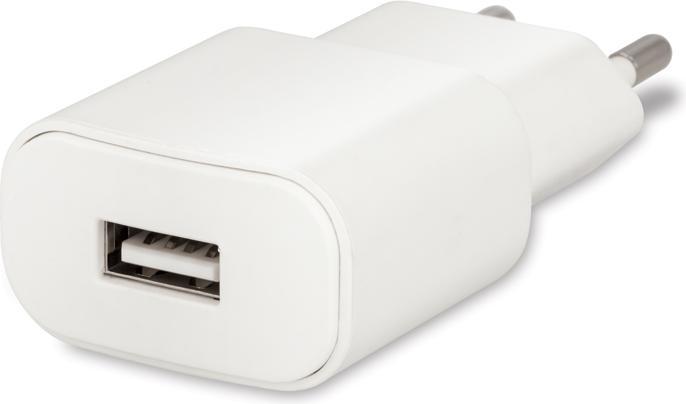 Actual product image Forever TC-01 charger 1x USB 1A white + Lightning cable