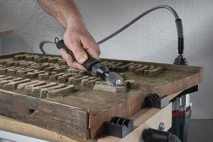 Produktbild wolfcraft wolfcraft 1 Fächerschleifer S=6mm K80 ø80x40mm (80)