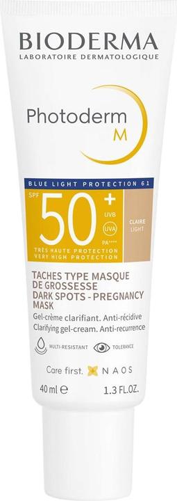 Bioderma Photoderm M SPF50+ claire (Sonnencreme Gesicht, SPF 50, 40 ml, 150 g)