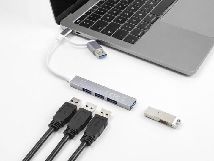 Produktbild Delock Slim (USB-A, USB-C, 4 Ports)