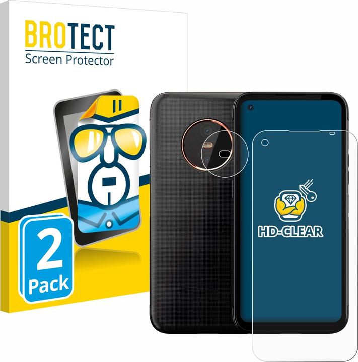 Produktbild BROTECT Schutzfolie Displayschutz Klar (2 Stück, Gigaset GX6)