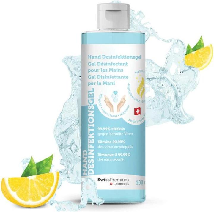 Produktbild Swiss Premium Cosmetics Hand Desinfektionsgel Gel (100 ml)