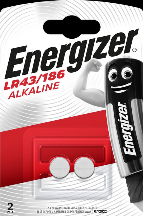 Produktbild Energizer LR43/186 Specialty (2 Stk., LR43, 123 mAh)