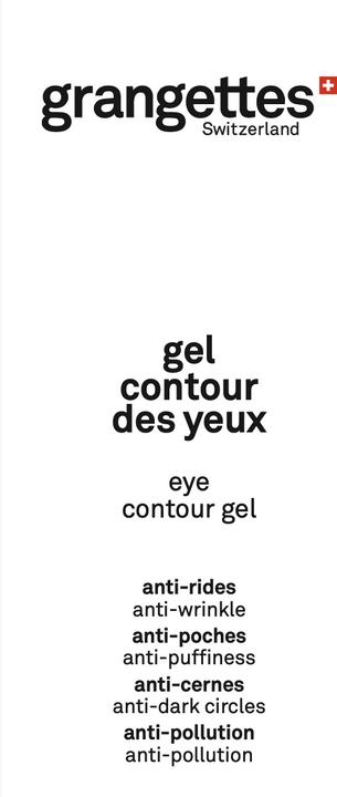 Image du produit Grangettes gel contour des yeux (Gel, 20 ml, Journée)