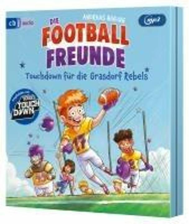 Actual product image Die Football-Freunde - Touchdown for the Grasdorf Rebels (Andreas Hüging, German)