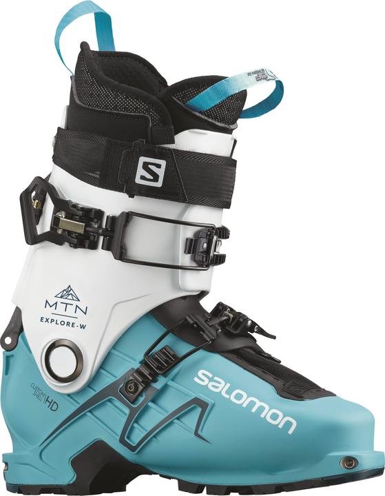 Salomon Alp. Boots Mtn Explore W Wh/Scuba Blue/B (25, 25.5)
