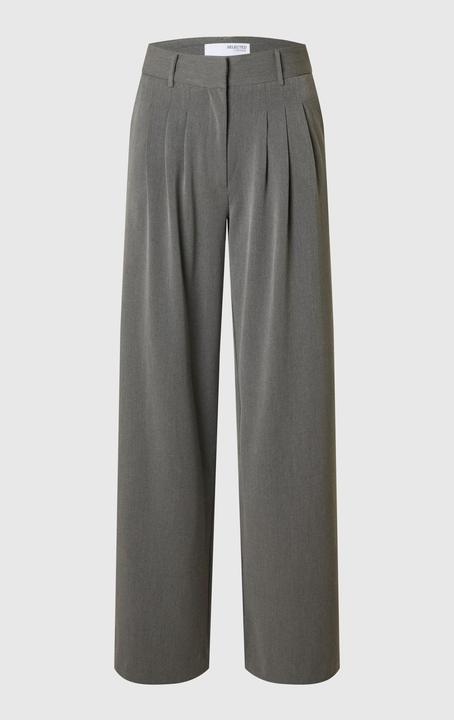Selected Femme Bundfalten Hose mit weitem Bein (42)