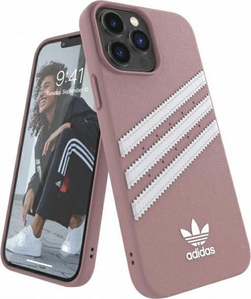 Actual product image adidas OR Moulded Case PU iPhone 13 Pro Max 6.7" różowy/pink 47809 (Apple iPhone 13 Pro Max)