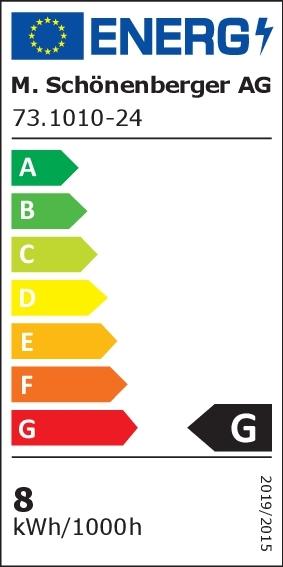 Energie-Label Schönenberger LED Niedervolt-Gartenstrahler NOELLE (24VDC) (560 lm, IP67)