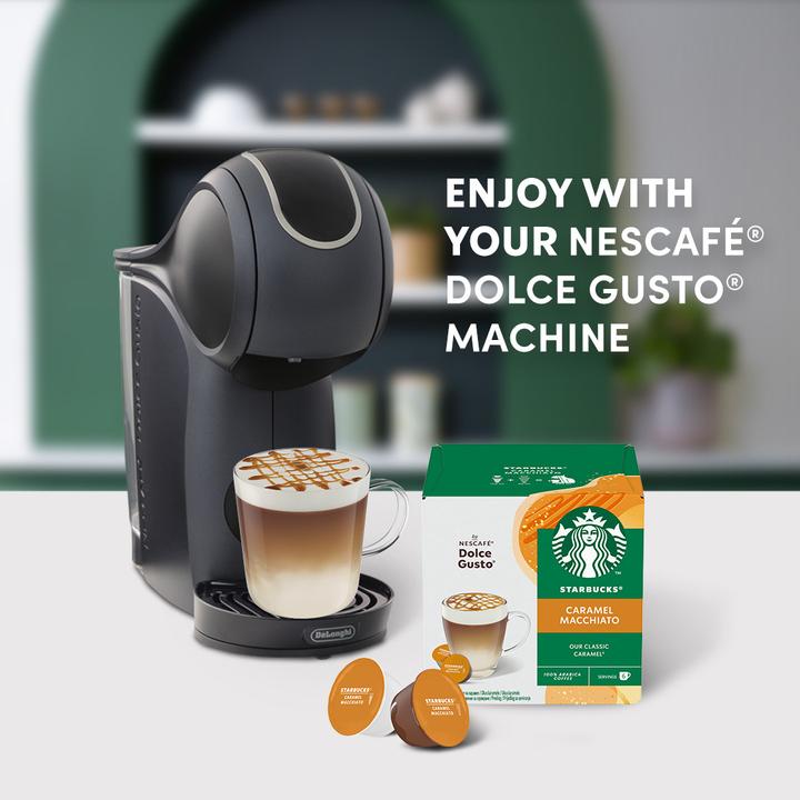 Actual product image Starbucks Caramel Macchiato by Nescafé Dolce Gusto (6 x Port.)