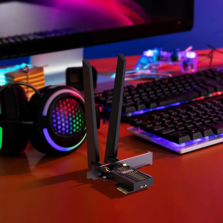 Actual product image TP-Link WRL ADAPTER 6500MBPS WI-FI 7/ARCHER TBE400E (Mini PCI Express)