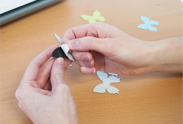 Actual product image Silhouette Adhesive Magnet Paper