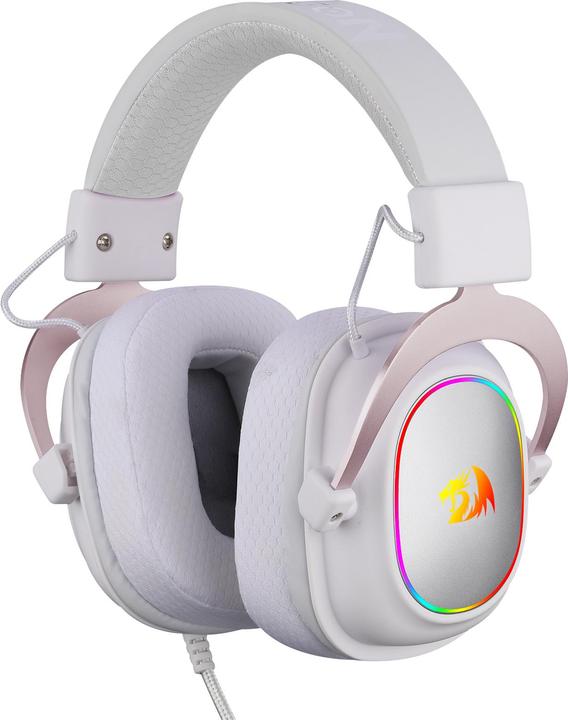 Actual product image Redragon Słuchawki H510 Zeus-X RGB Białe (H510W-RGB) (Cable)