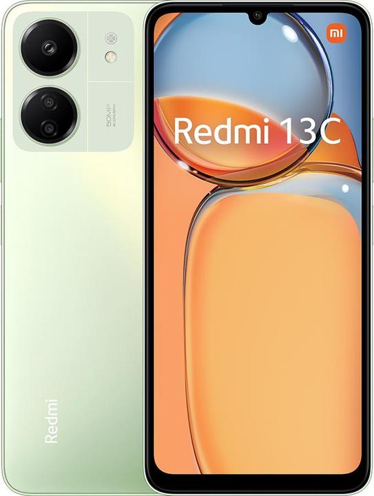 Produktbild Xiaomi Redmi 13C (256 GB, Clover green, 6.74", Dual SIM, 50 Mpx, 4G)