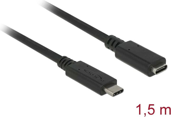 Actual product image Delock USB cables (1.50 m, USB 3.1, 15 W)