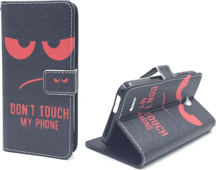 Produktbild König Design Schutz Handy Hülle für Vodafone Smart Prime 6 Case Cover Tasche Wallet Etui Neu (Vodafone Smart Prime 6)