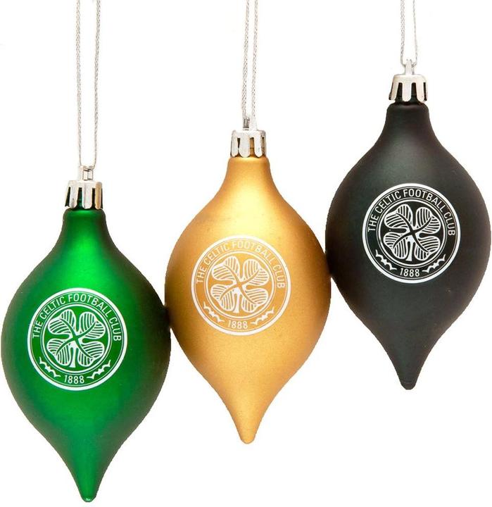 Celtic FC Christmas bauble Christmas design (3pack) (3 -part)
