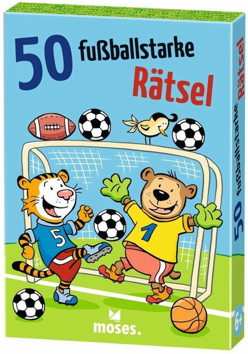 Magni 9846 50 football-strong puzzles, funny puzzle game round, puzzle fun for little football friends (German)