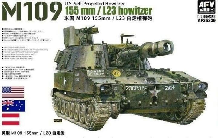 Produktbild AFV Club M109 155mm/L23 Howitzer