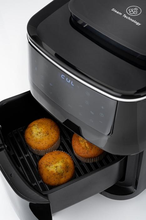 Produktbild OBH Nordica FW2018S0 fryer Single 6.5 L Stand-alone Hot air fryer Black