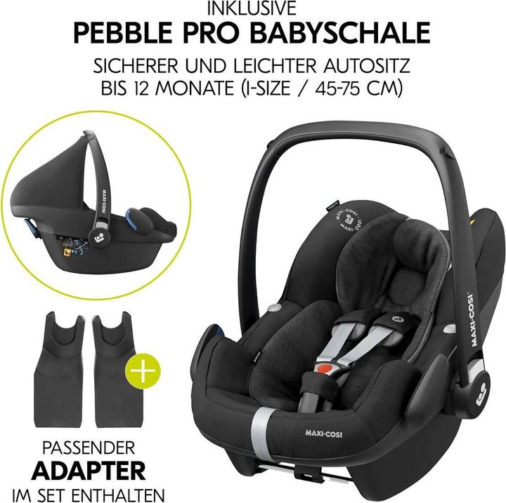 Produktbild Hauck Kinderwagen 3 in 1 3in1 Kinderwagen-Set Move so Simply Trio