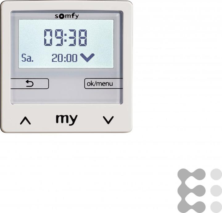 Actual product image somfy Chronis Smoove IB+ Pure White o. Frame 1805284