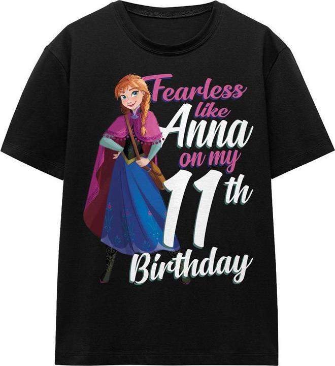 Disney Frozen Fearless Like Anna TShirt 11. Geburtstag