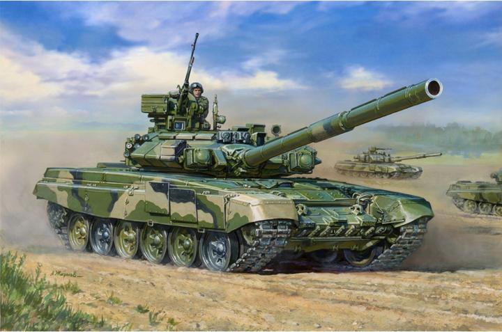 Actual product image Tamiya 1:35 Mod. Russian battle tank T-90