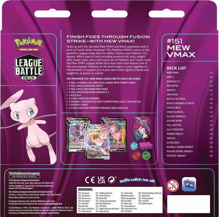 Productafbeelding Pokémon League Battle Deck (Engels, Dek)
