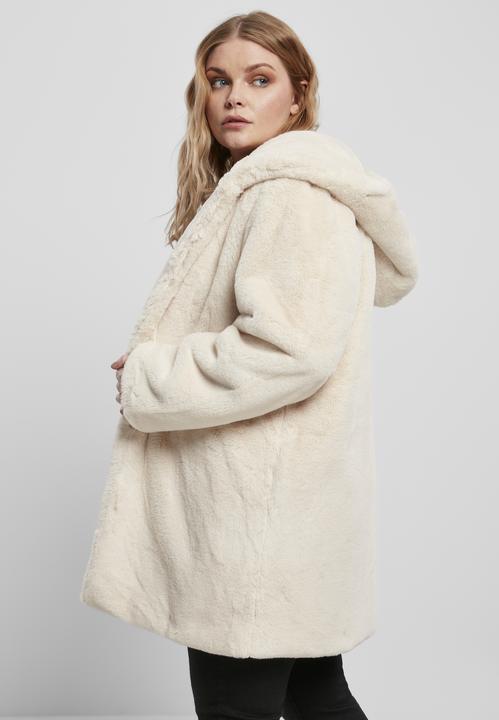 Image du produit Urban Classics Ladies Hooded Teddy Coat (4XL)