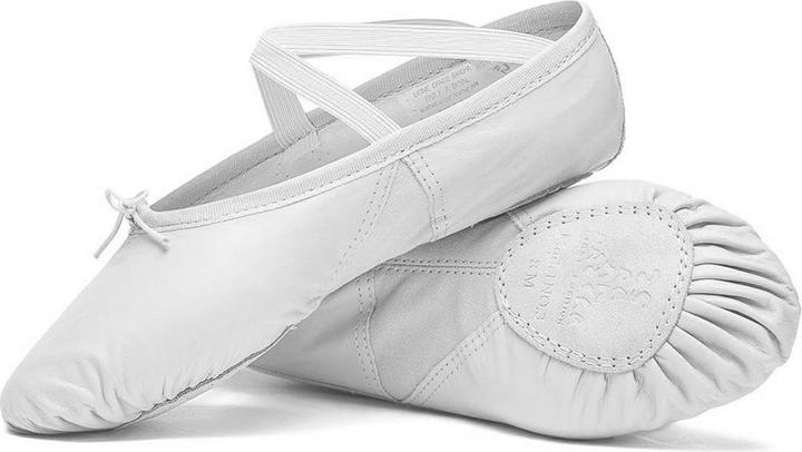 Sansha Ballettschuhe aus Leder mit Stoff Einsatz (38)