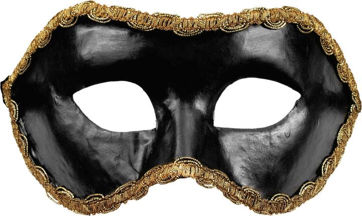 Produktbild Maskworld Colombina nera - Venezianische Maske für Fasching