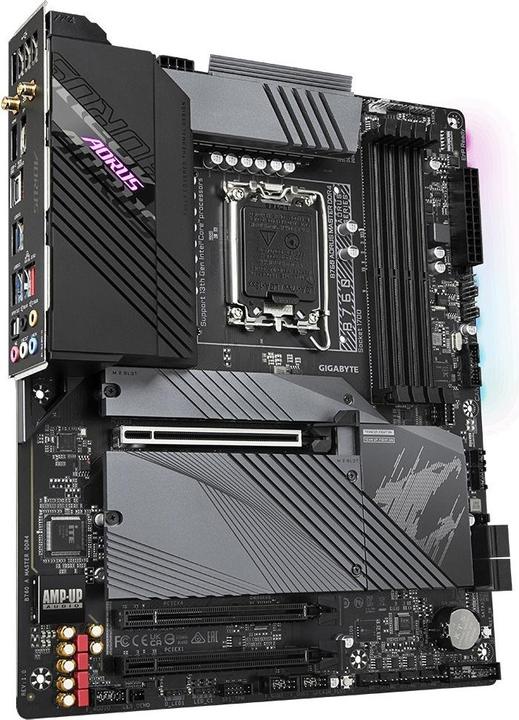 Image du produit Gigabyte MB GBT Intel 1700 B760 A MASTER DDR4 (LGA 1700, Intel B760 Express, ATX)