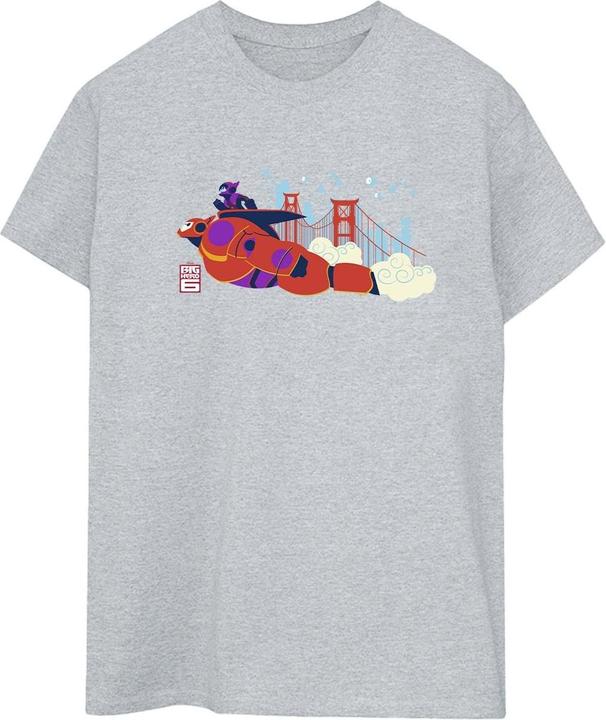 Disney Big Hero 6 Baymax Hiro Bridge TShirt (3XL)