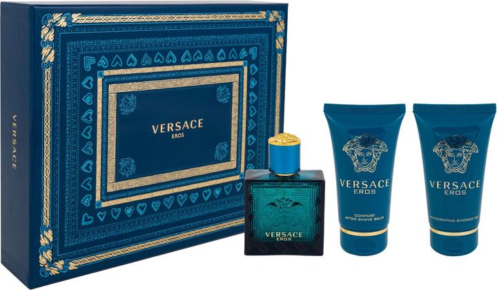 Versace Eros Spring 2024 Eau de Toilette 50 / Shower Gel / After Shave Balm (Parfum set)