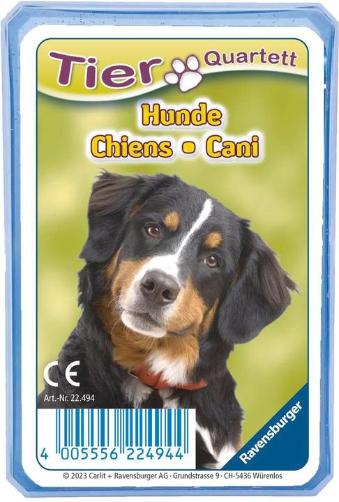 Immagine prodotto Ravensburger Quartetto: Cani (Italiano, Tedesco, Francese)