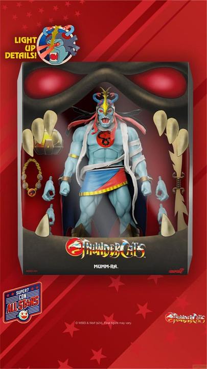 Produktbild Super7 Thundercats Ultimates Actionfigur Mumm-Ra (LED Eyes) 18 cm
