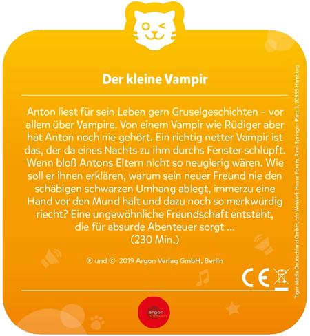 Produktbild Tigermedia Der kleine Vampir (Deutsch)