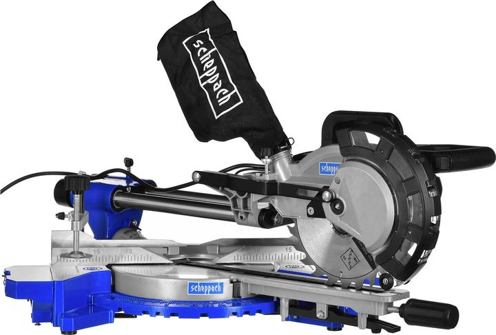 Produktbild Scheppach Kappzugsäge HM216 mit 2. Sägeblatt
