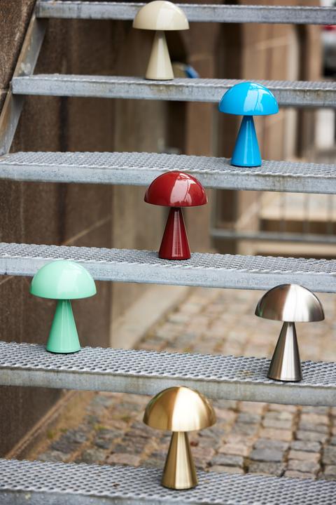 Produktbild Hübsch Mush Tragbare Lampe Grün (43 lm)