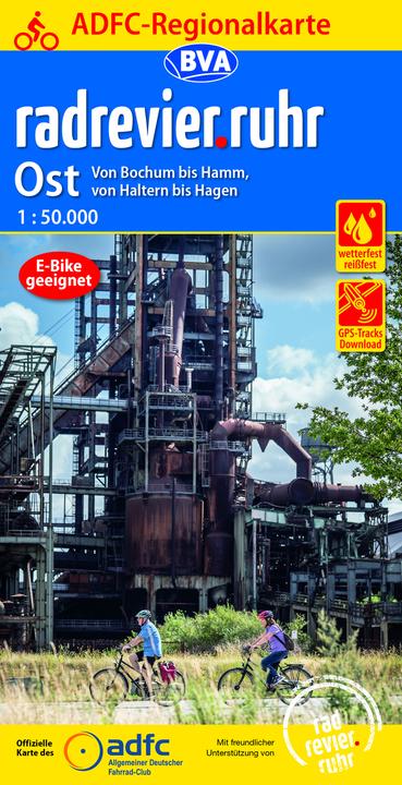 Produktbild ADFC-Regionalkarte radrevier.ruhr Ost