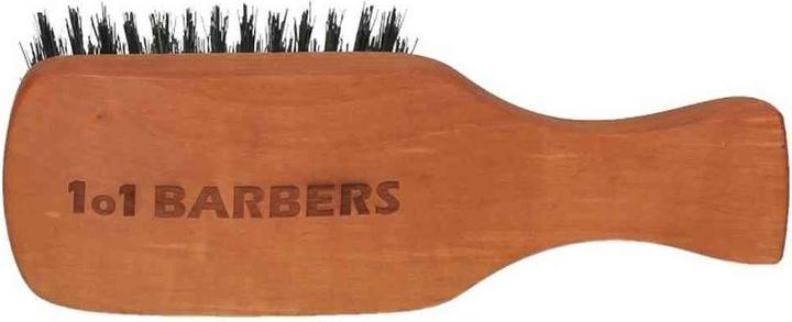 Actual product image 1o1Barbers Beard brush (Large with handle)